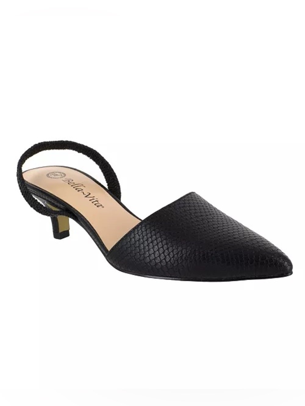 WIDE WIDTH Bella Vita Sarah II Slingback Pumps 8W